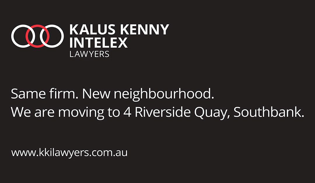 Kalus Kenny Intelex is moving