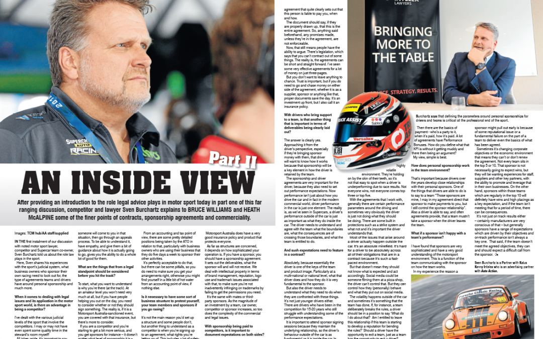 An Inside View of Motorsport – Part 2