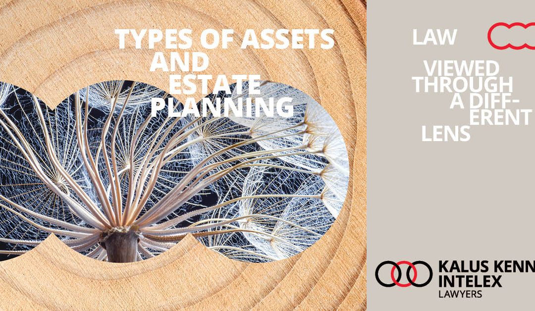 Types of assets and estate planning