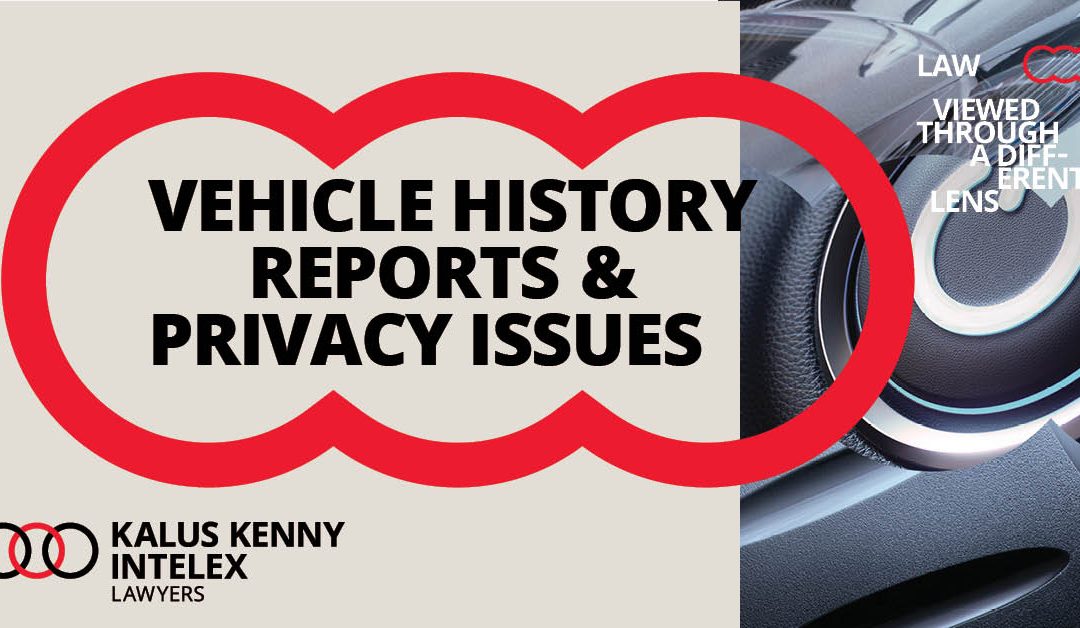 Vehicle history reports causing privacy issues for motor vehicle dealers