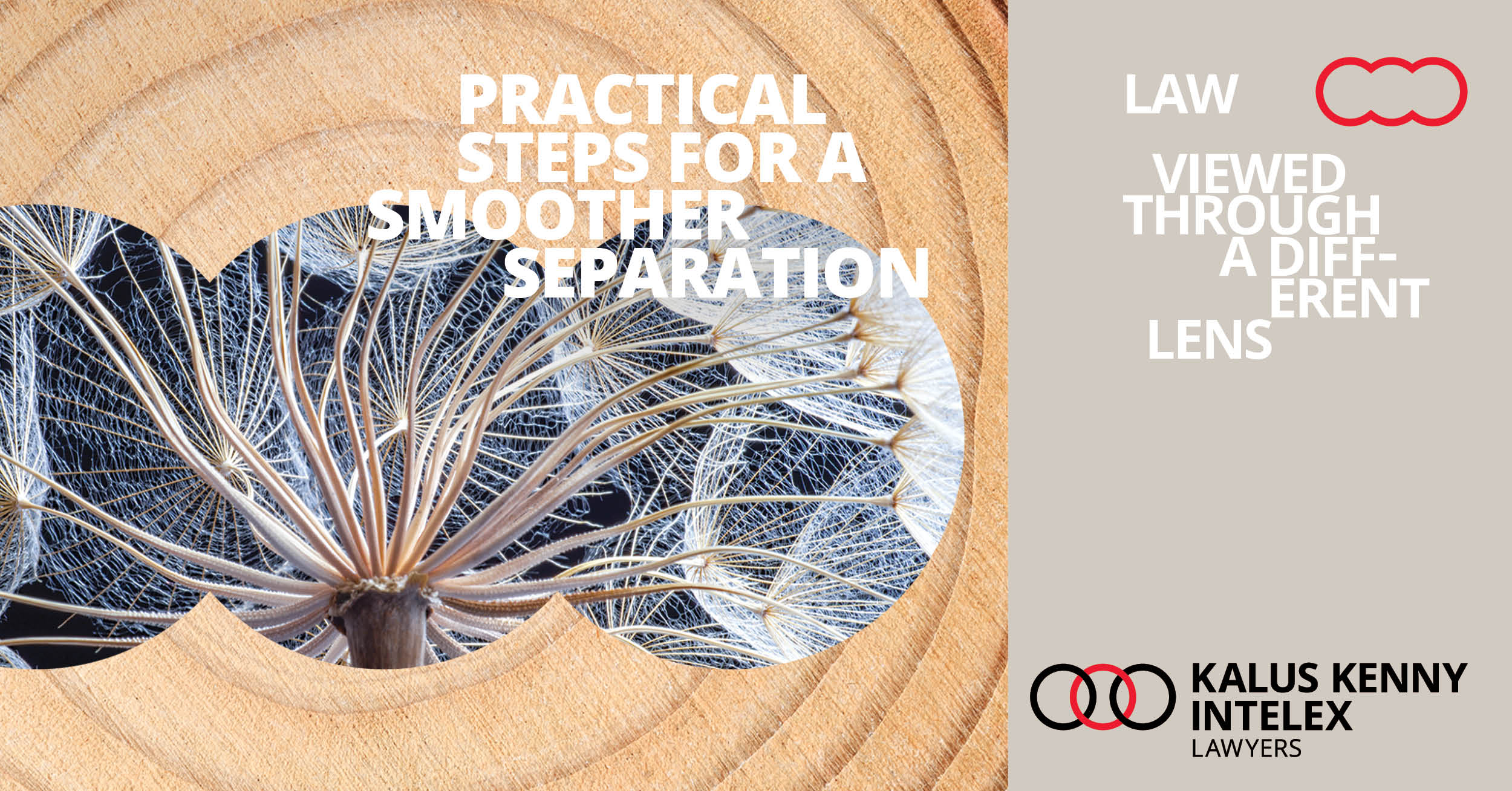 Practical steps for a smoother separation