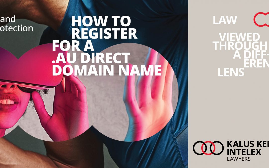 Can I register for a .AU direct domain name?