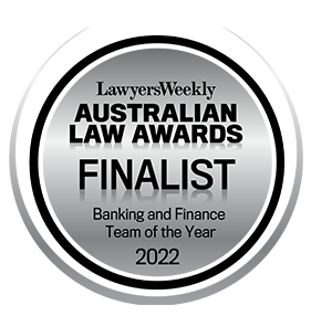 Banking and Finance Team of the Year Finalist 2022