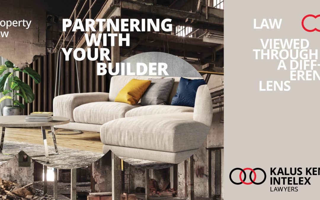 Partnering with your builder