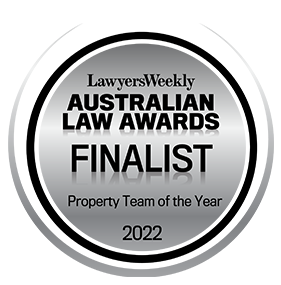 Australian Law Awards - Finalist - Property Team of the Year 2018