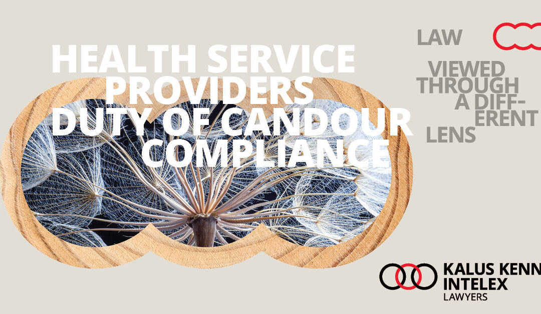 Duty of candour for health services