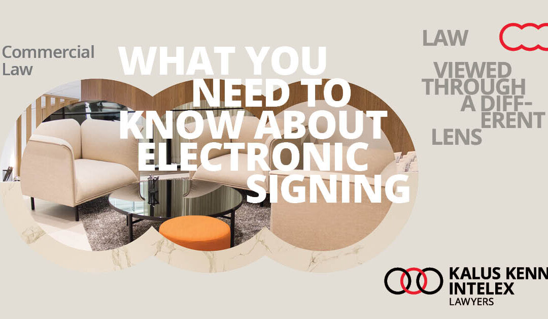 Wet ink is so 2019 … electronic signing under the Corporations Act
