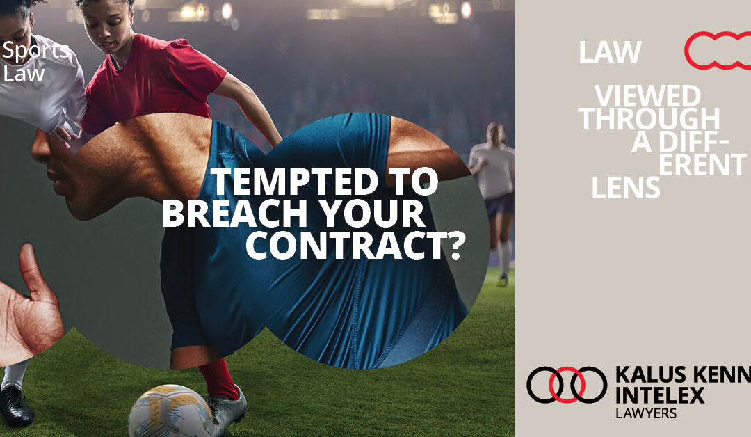 Inducing a breach of contract in sport – is the temptation really worth the risk?